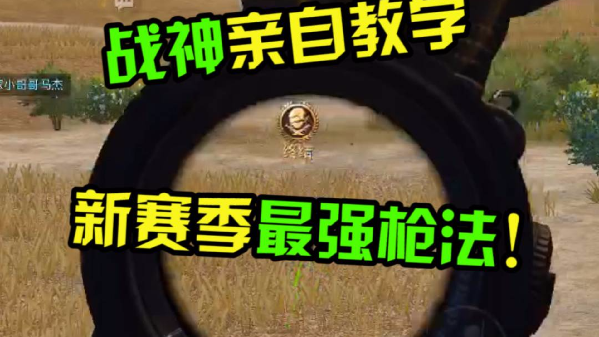大佬又开发出新枪法啦!太厉害了吧!